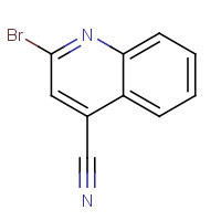 95104-24-8 2-bromoquinoline-4-carbonitrile chemical structure