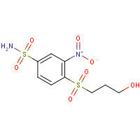108966-60-5 4-(3-hydroxypropylsulfonyl)-3-nitrobenzenesulfonamide chemical structure