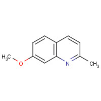 19490-87-0 7-methoxy-2-methylquinoline chemical structure