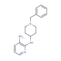 185058-55-3 2-N-(1-benzylpiperidin-4-yl)pyridine-2,3-diamine chemical structure