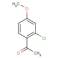41068-36-4 1-(2-chloro-4-methoxyphenyl)ethanone chemical structure