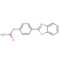 2406-71-5 2-[4-(1,3-benzothiazol-2-yl)phenyl]acetamide chemical structure