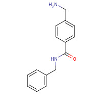 18364-87-9 4-(aminomethyl)-N-benzylbenzamide chemical structure