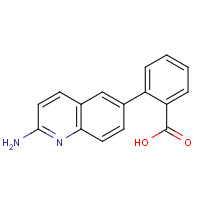 1309365-68-1 2-(2-aminoquinolin-6-yl)benzoic acid chemical structure