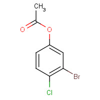 933585-10-5 (3-bromo-4-chlorophenyl) acetate chemical structure