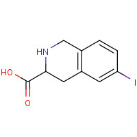 228728-11-8 6-iodo-1,2,3,4-tetrahydroisoquinoline-3-carboxylic acid chemical structure