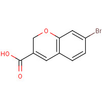 959858-01-6 7-bromo-2H-chromene-3-carboxylic acid chemical structure