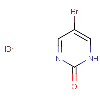 81590-30-9 5-bromo-1H-pyrimidin-2-one;hydrobromide chemical structure