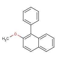 75907-52-7 2-methoxy-1-phenylnaphthalene chemical structure