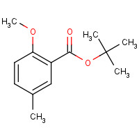 1409513-39-8 tert-butyl 2-methoxy-5-methylbenzoate chemical structure