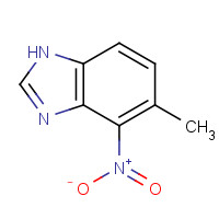 32046-84-7 5-methyl-4-nitro-1H-benzimidazole chemical structure