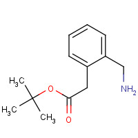 439118-43-1 tert-butyl 2-[2-(aminomethyl)phenyl]acetate chemical structure