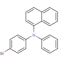 138310-84-6 N-(4-bromophenyl)-N-phenylnaphthalen-1-amine chemical structure