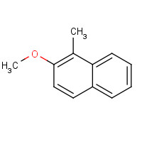 1130-80-9 2-methoxy-1-methylnaphthalene chemical structure