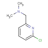 63763-80-4 1-(6-chloropyridin-2-yl)-N,N-dimethylmethanamine chemical structure