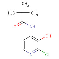 1021339-26-3 N-(2-chloro-3-hydroxypyridin-4-yl)-2,2-dimethylpropanamide chemical structure