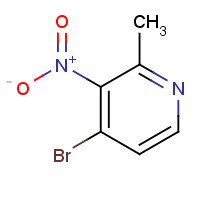 23056-49-7 4-bromo-2-methyl-3-nitropyridine chemical structure