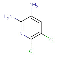 97941-89-4 5,6-dichloropyridine-2,3-diamine chemical structure
