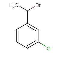65130-47-4 1-(1-bromoethyl)-3-chlorobenzene chemical structure