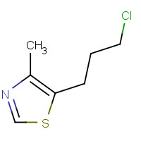 6469-36-9 5-(3-chloropropyl)-4-methyl-1,3-thiazole chemical structure
