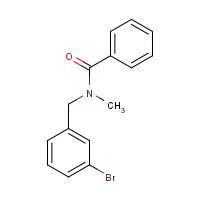 398149-44-5 N-[(3-bromophenyl)methyl]-N-methylbenzamide chemical structure
