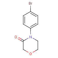 634905-12-7 4-(4-bromophenyl)morpholin-3-one chemical structure