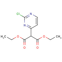 879403-14-2 diethyl 2-(2-chloropyrimidin-4-yl)propanedioate chemical structure