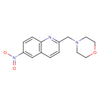 832102-00-8 4-[(6-nitroquinolin-2-yl)methyl]morpholine chemical structure