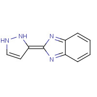 380653-63-4 2-(1,2-dihydropyrazol-3-ylidene)benzimidazole chemical structure