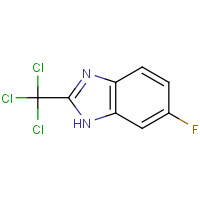 673487-34-8 6-fluoro-2-(trichloromethyl)-1H-benzimidazole chemical structure
