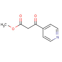 829-45-8 methyl 3-oxo-3-pyridin-4-ylpropanoate chemical structure