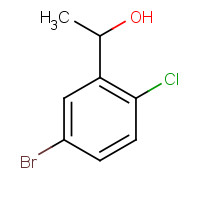 749932-77-2 1-(5-bromo-2-chlorophenyl)ethanol chemical structure