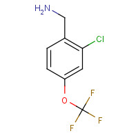 874571-72-9 [2-chloro-4-(trifluoromethoxy)phenyl]methanamine chemical structure