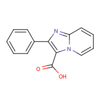 123533-41-5 2-phenylimidazo[1,2-a]pyridine-3-carboxylic acid chemical structure