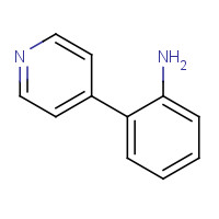 106047-18-1 2-pyridin-4-ylaniline chemical structure