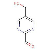 40749-33-5 5-(hydroxymethyl)pyrimidine-2-carbaldehyde chemical structure