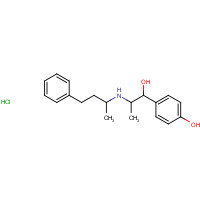 849-55-8 4-[1-hydroxy-2-(4-phenylbutan-2-ylamino)propyl]phenol;hydrochloride chemical structure