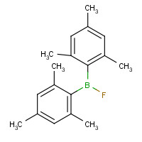 436-59-9 fluoro-bis(2,4,6-trimethylphenyl)borane chemical structure