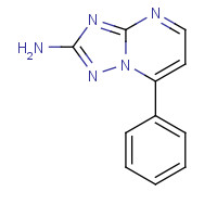 103906-34-9 7-phenyl-[1,2,4]triazolo[1,5-a]pyrimidin-2-amine chemical structure
