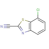 1188147-10-5 7-chloro-1,3-benzothiazole-2-carbonitrile chemical structure