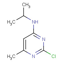 1207424-55-2 2-chloro-6-methyl-N-propan-2-ylpyrimidin-4-amine chemical structure