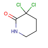 41419-12-9 3,3-dichloropiperidin-2-one chemical structure