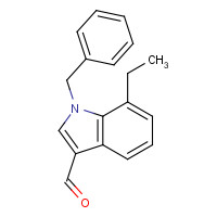 593236-91-0 1-benzyl-7-ethylindole-3-carbaldehyde chemical structure