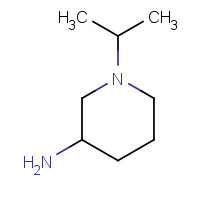 857373-37-6 1-propan-2-ylpiperidin-3-amine chemical structure