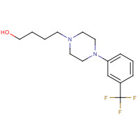 223461-49-2 4-[4-[3-(trifluoromethyl)phenyl]piperazin-1-yl]butan-1-ol chemical structure