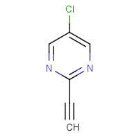 1196156-95-2 5-chloro-2-ethynylpyrimidine chemical structure