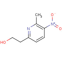 1419604-56-0 2-(6-methyl-5-nitropyridin-2-yl)ethanol chemical structure