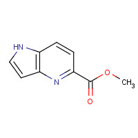 872355-63-0 methyl 1H-pyrrolo[3,2-b]pyridine-5-carboxylate chemical structure