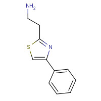 61887-92-1 2-(4-phenyl-1,3-thiazol-2-yl)ethanamine chemical structure