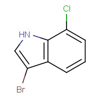 78225-46-4 3-bromo-7-chloro-1H-indole chemical structure
